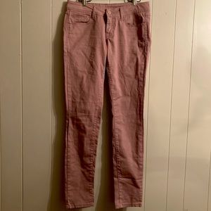 DOLLHOUSE pale blush colored skinny jeans